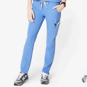 Figs Yola Skinny Scrub Pants Ceil Blue XXS
